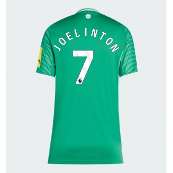 Billige Fotballdrakt Newcastle United Joelinton #7 Replika Bortedrakt Dame 2025-26 Kortermet